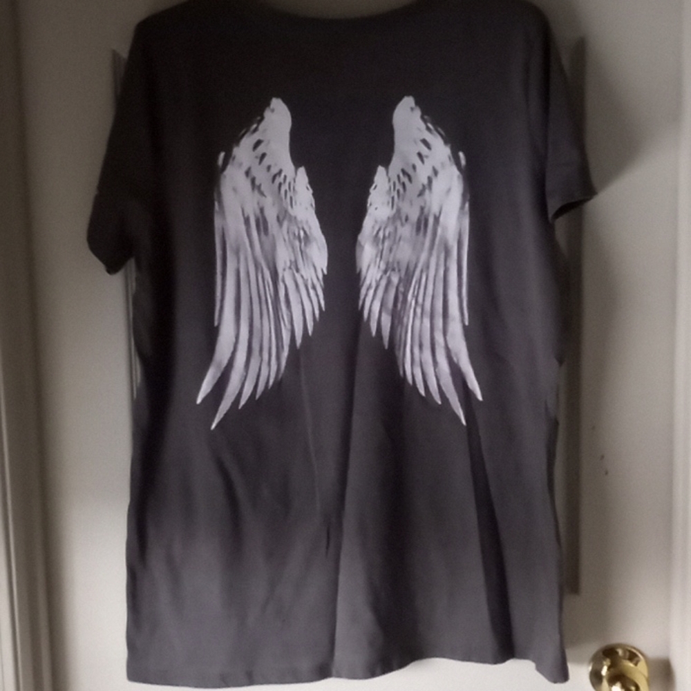 Grey Torrid wings tee